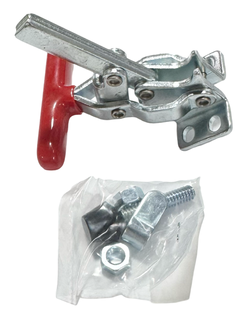 RapidHold 200 lbs Solid Bar Flanged Base Vertical T-Handle Hold-Down Clamp