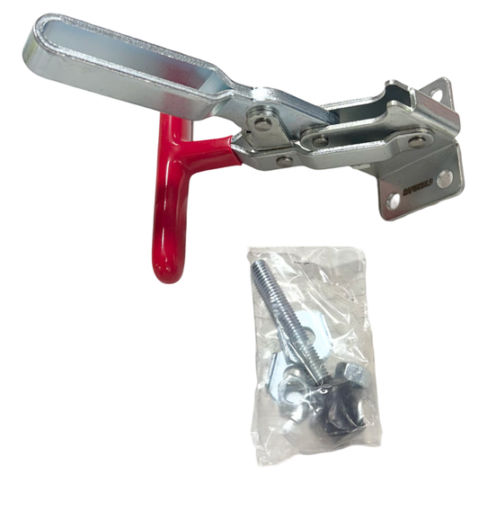 RapidHold 750 lbs U-Bar Flanged Base Vertical T Handle Hold-Down Clamp