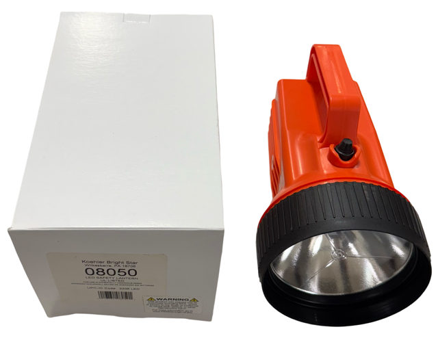 Koehler Bright Star LED Safety Lantern, Orange, 90 Lumens