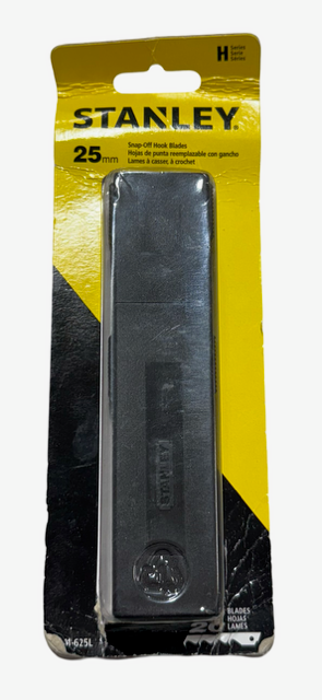 Stanley 25mm Snap-Off Hook Blades 20 Pack 11-625L