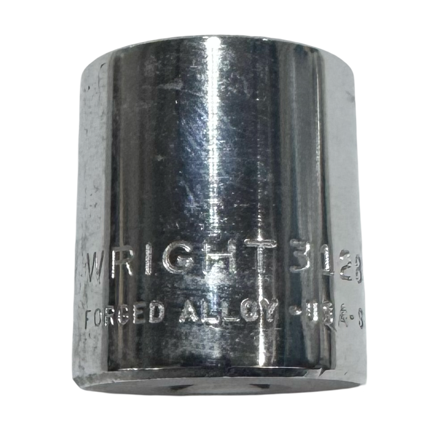 Wright Tool 3/8" Drive 7/8" Socket 12 Point USA Made