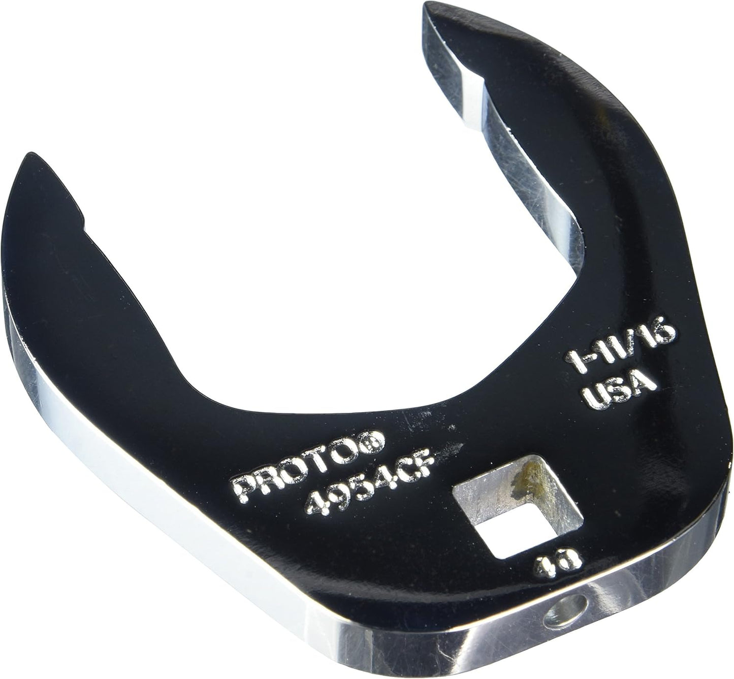 Proto 3/8" Drive 1-11/16" Open End Crowfoot Wrench USA Made