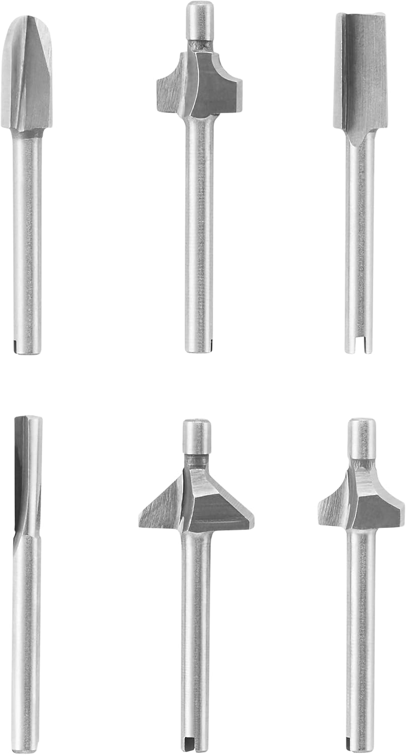 Dremel 6 Piece Router Bit Set 692