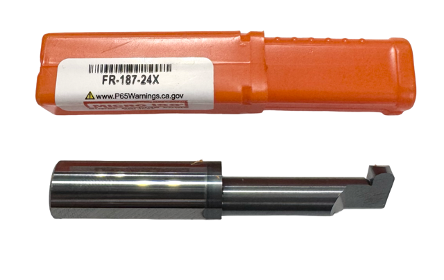 Micro 100 1/2 Shank x 3" Full Radius Grooving Tool - AlTiN