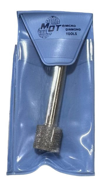 0.473" x 0.394" x 1/4" Diamond Jig Grinding Mandrel 120 Grit