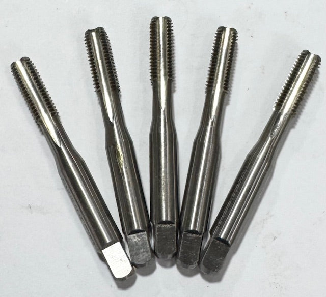 Guhring 5/16"-24 Cobalt Tap Straight Flute 4 Flute H2 Semi-Bottoming Taps 5 Pack