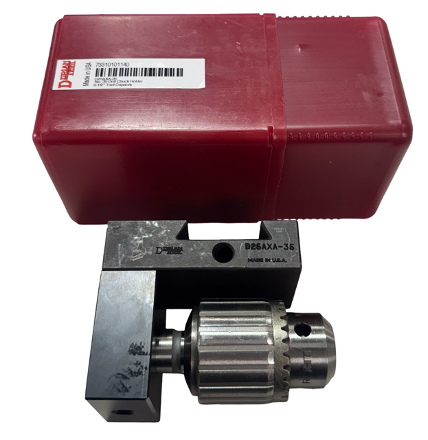 Dorian Tool No.35 Dovetail Drill Chuck Holder 0 to 1/2" Capacity USA Made