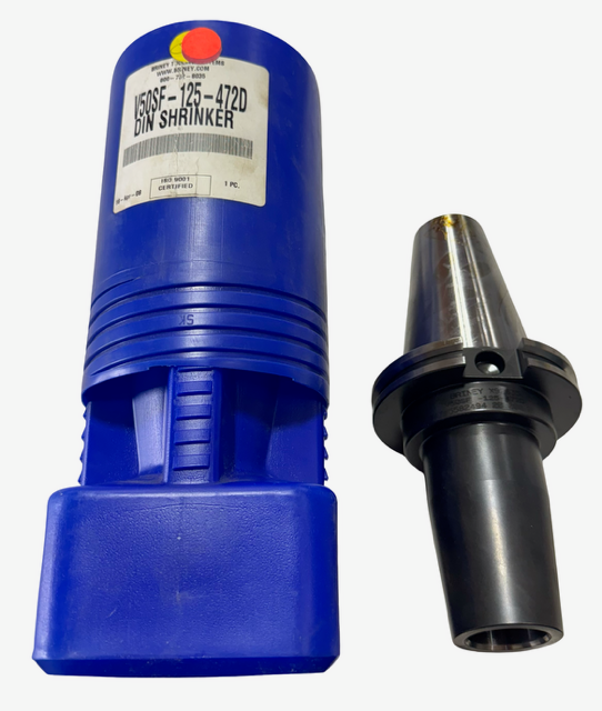 Briney CAT50 Shrink Fit Tool Holder, 1-1/4" Hole, 4.724" Protruding Length USA