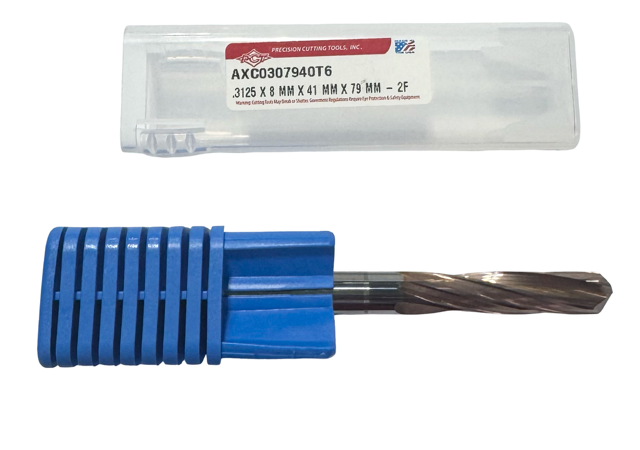 PCT 6.7mm Solid Carbide Drill 3xD ZicroPlus Coated 3FL Coolant Thru USA