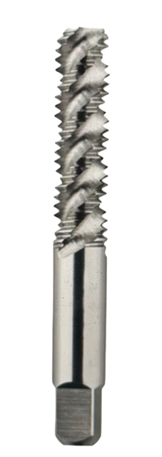 Morse 10-24 HSS Spiral Flute Screw Thread Insert Tap, GH2, 3FL, Bottoming