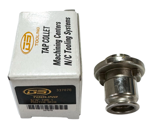 GS Tooling 9/16" Tap Collet Type 1 Positive Drive