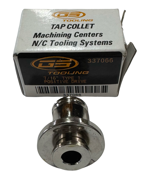 GS Tooling 7/16" Tap Collet Type 1 Positive Drive