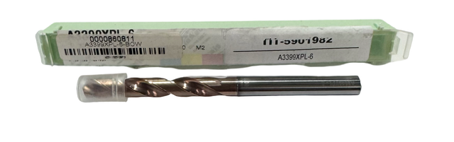 Walter-Titex 6mm Solid Carbide Drill 5xD XPL Coolant Thru 140°