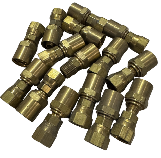 Coilhose Reusable Fitting 3/8" ID x 3/4" OD Hose 3/8 FPT 15 Pack