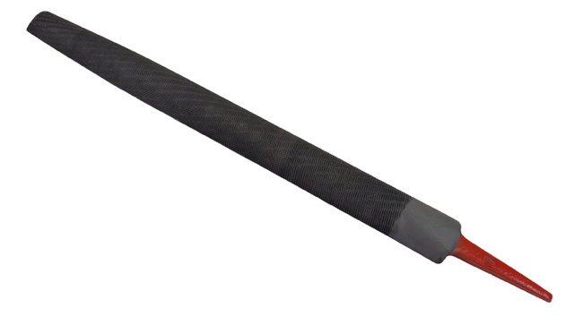 Simonds 14" Half Round Hand File Bastard Cut Black MAXI-SHARP American Pattern