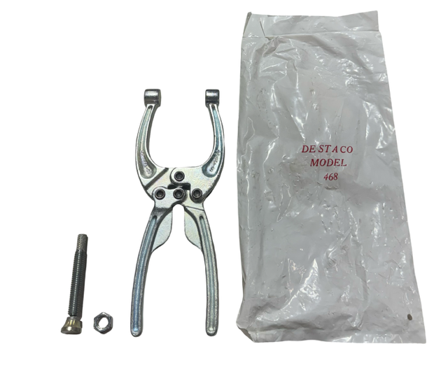 De-Sta-Co 8.47" Squeeze Action Clamp, 700 lbs Holding Capacity, Model 468