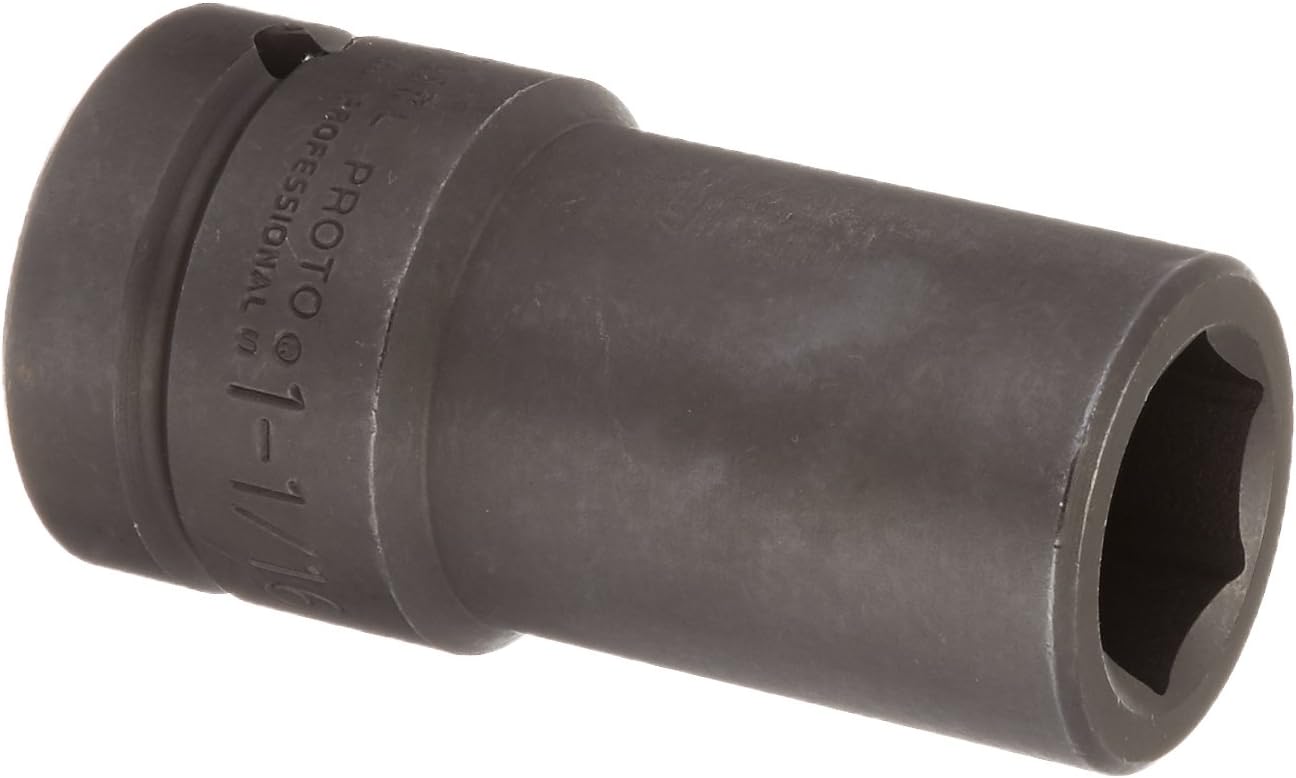 Proto 1" Drive 1-1/16" Deep Impact Socket 6 Point USA Made