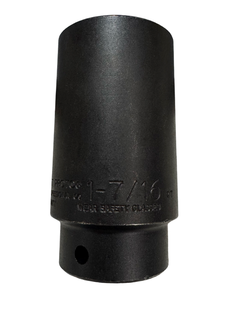 Proto 1/2" Drive 1-7/16" Thin Deep Wall Impact Socket 6 Point USA