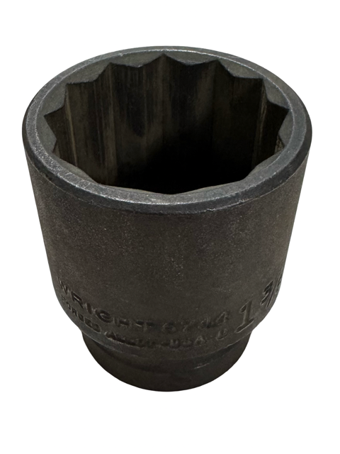 Wright Tool 3/4" Drive 1-3/8" Thin Wall Impact Power Socket 12 Point USA
