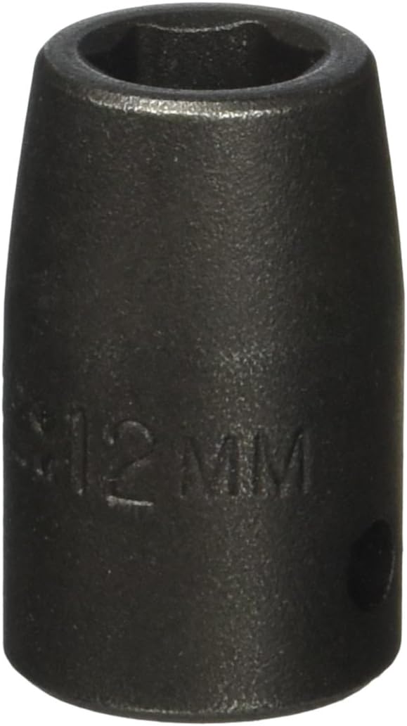 Proto 1/2" Drive 12mm Socket 6 Point USA Made J7412M