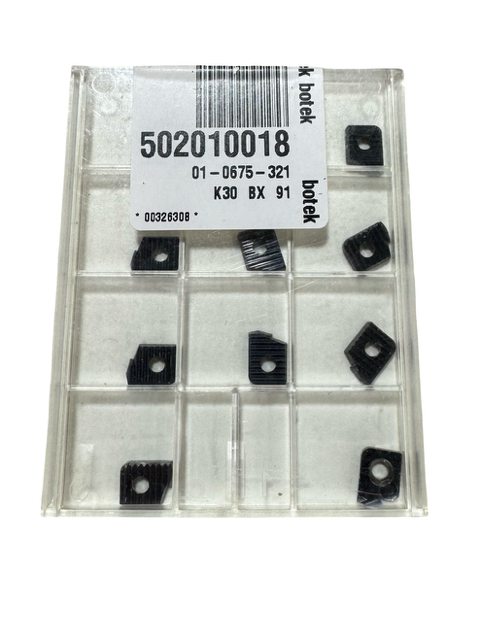 Botek Carbide Indexable Drill Insert 01-0675-321 10 Pack