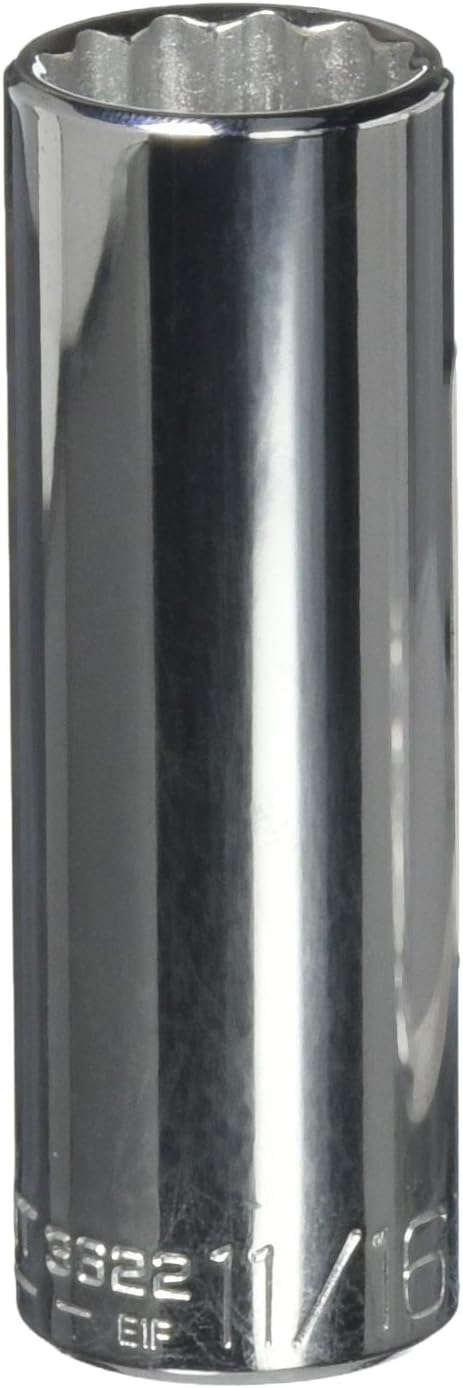 Wright Tool 3/8" Drive 11/16" Deep Socket 12 Point USA Made