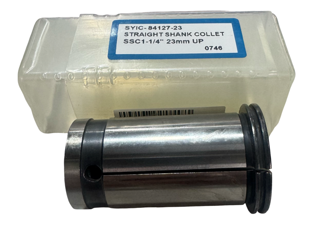 Techniks Milling Chuck Sleeve, 23 mm Hole Dia, 1-1/4" Shank Dia, 2-3/4" OAL