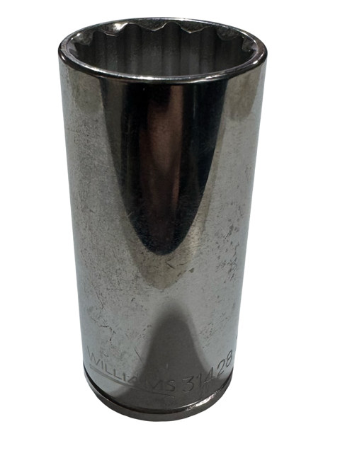 Williams 3/8" Drive 7/8" Deep Socket 12 Point 31428