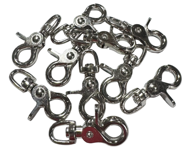 Empower 3/8" Swivel Eye Trigger Snap, 3/8" Eye, 2-1/2" Overall 10 Pack