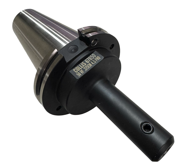 Collis CAT50 V-Flange End Mill Holder 3/8" Hole 4-1/2" Projection USA Made