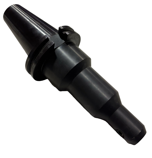 CAT45 V-Flange End Mill Holder 3/8" Hole, 6" Projection