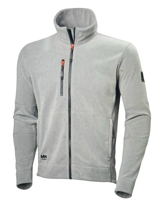Helly Hansen Kensington Fleece Jacket Gray Melange Size 2XL