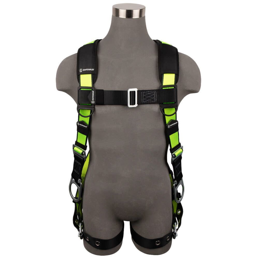 SafeWaze PRO Full Body Harness: 3D, MB Chest, TB Legs