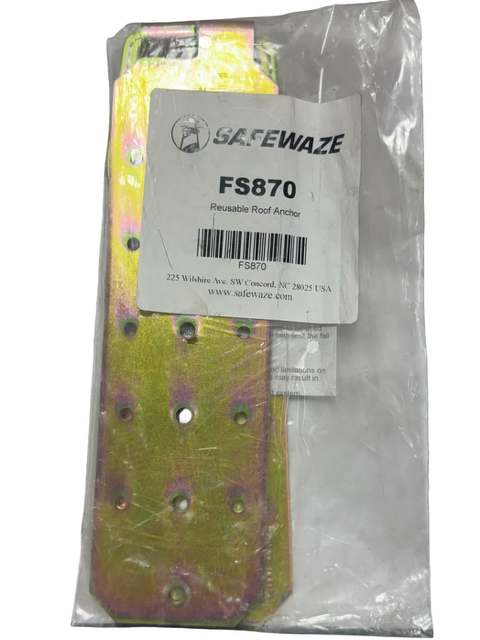 SafeWaze Reusable Roof Anchor FS870
