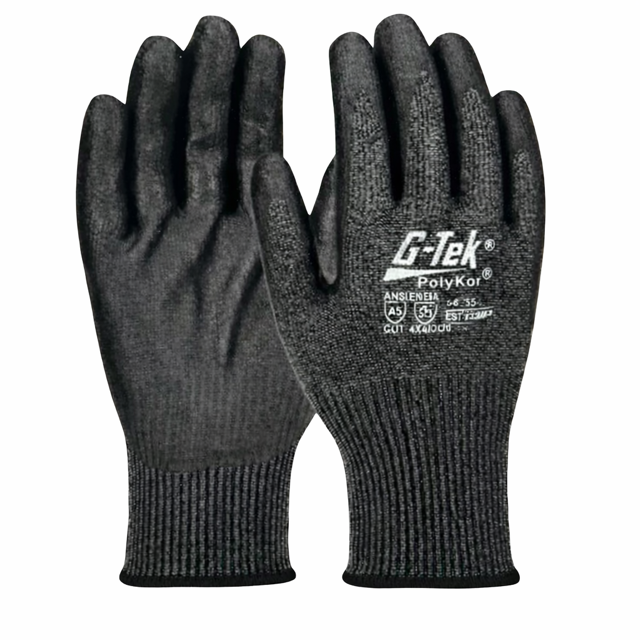 PIP G-Tek PolyKor Gloves A5 Cut 13 Gauge Seamless Knit Blended Size XL
