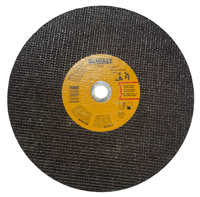 DEWALT 14" x 7/64" x 1" General Purpose Metal Cut-Off Wheel Type 1