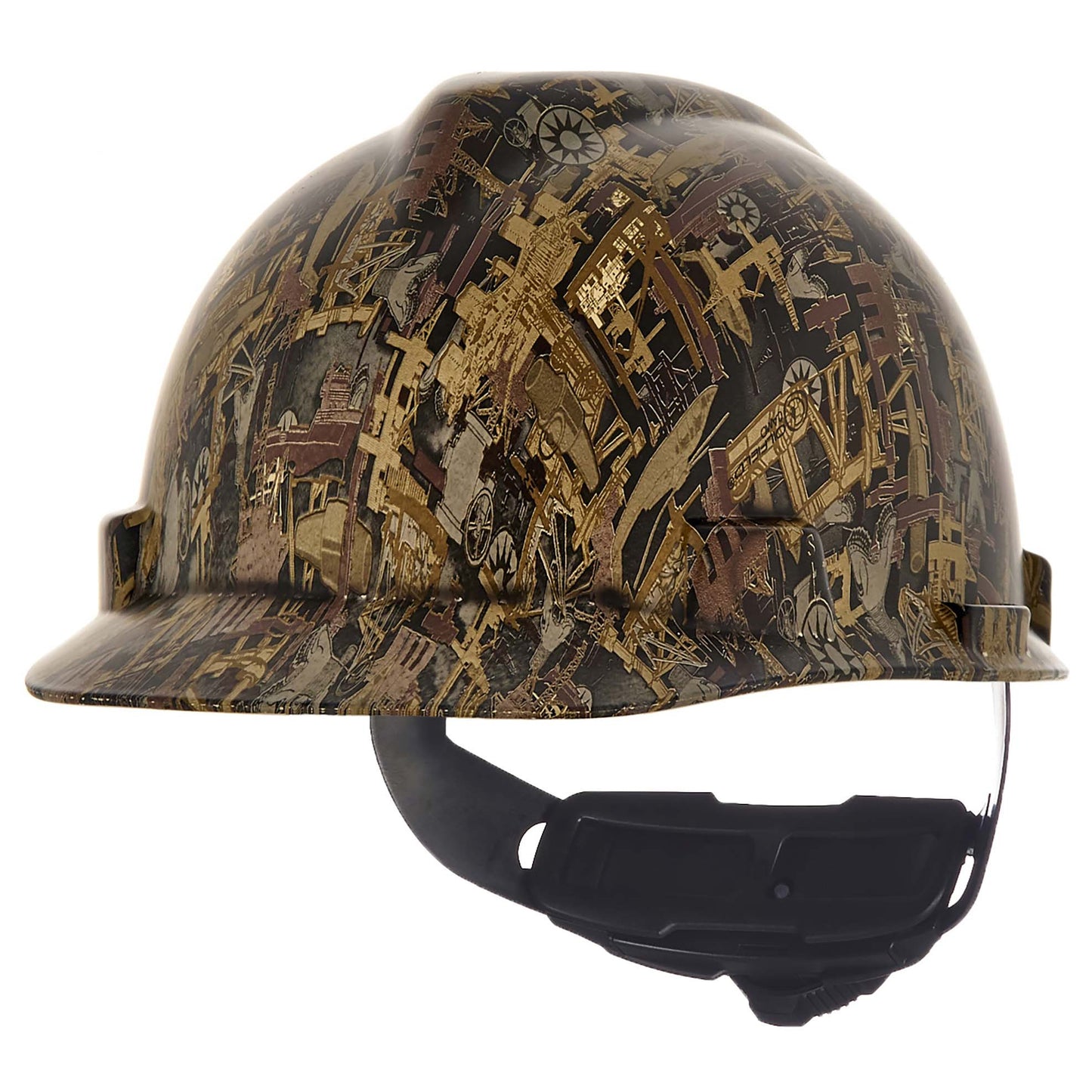 MSA Hard Hat V-Gard Hydro Dip Cap Style Camo Girl