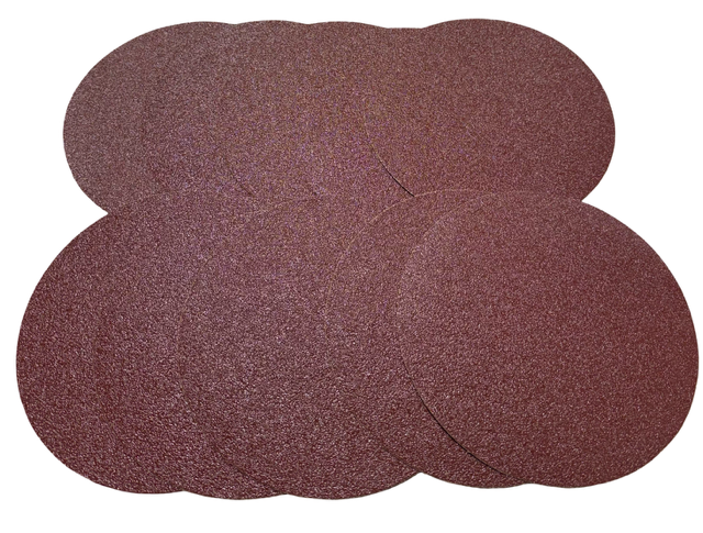 8" PSA Sanding Discs 60 Grit Aluminum Oxide 10 Pack