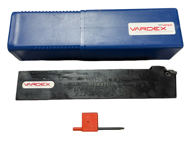 Vardex AL125-3 LH External Threading Indexable Tool Holder 1-1/4" x 7"