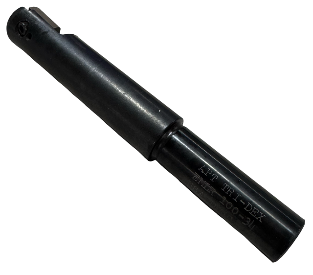 APT 1" Indexable Round End Mill - Long Length - 3/4" Shank USA Made