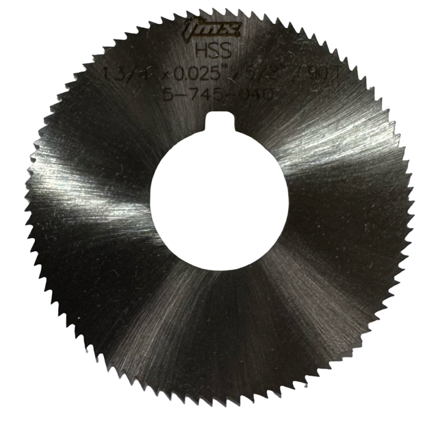 TMX 1-3/4" x .025" x 5/8" HSS Screw Slotting Saws 90 Teeth