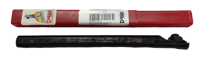 Dorian Tool S12S-CTFPL-3 Pos Triangle Indexable Boring Bar LH USA Made