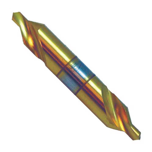 Keo #5-0 HSS Combined Drill & Countersink, 1/8" Body, 90° Tin Coated USA Made