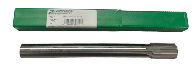 Precision Twist 1-3/16" HSS Straight Shank Expansion Chucking Reamer USA Made