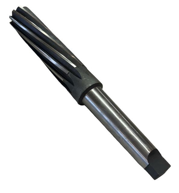 1-11/16" HSS Taper Shank Jobber Reamer 4MT Spiral Flute