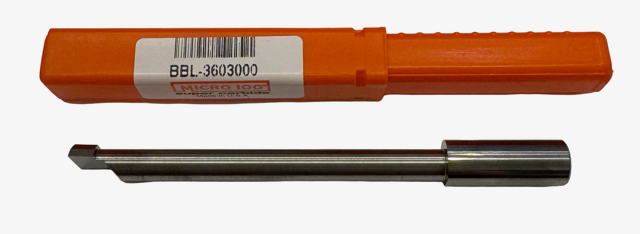 Micro 100 Left Hand Solid Carbide Boring Bar 3/8" Shank x 2-1/2" OAL USA Made