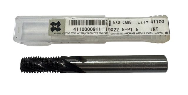 OSG M14 x 1.5mm Solid Carbide Thread Mill 4 Flute AlTiN Coated