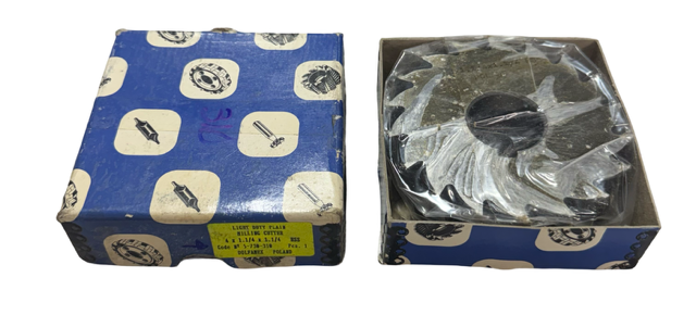 Dolfa 4" x 1-1/4" x 1-1/4" HSS Light Duty Plain Milling Cutter