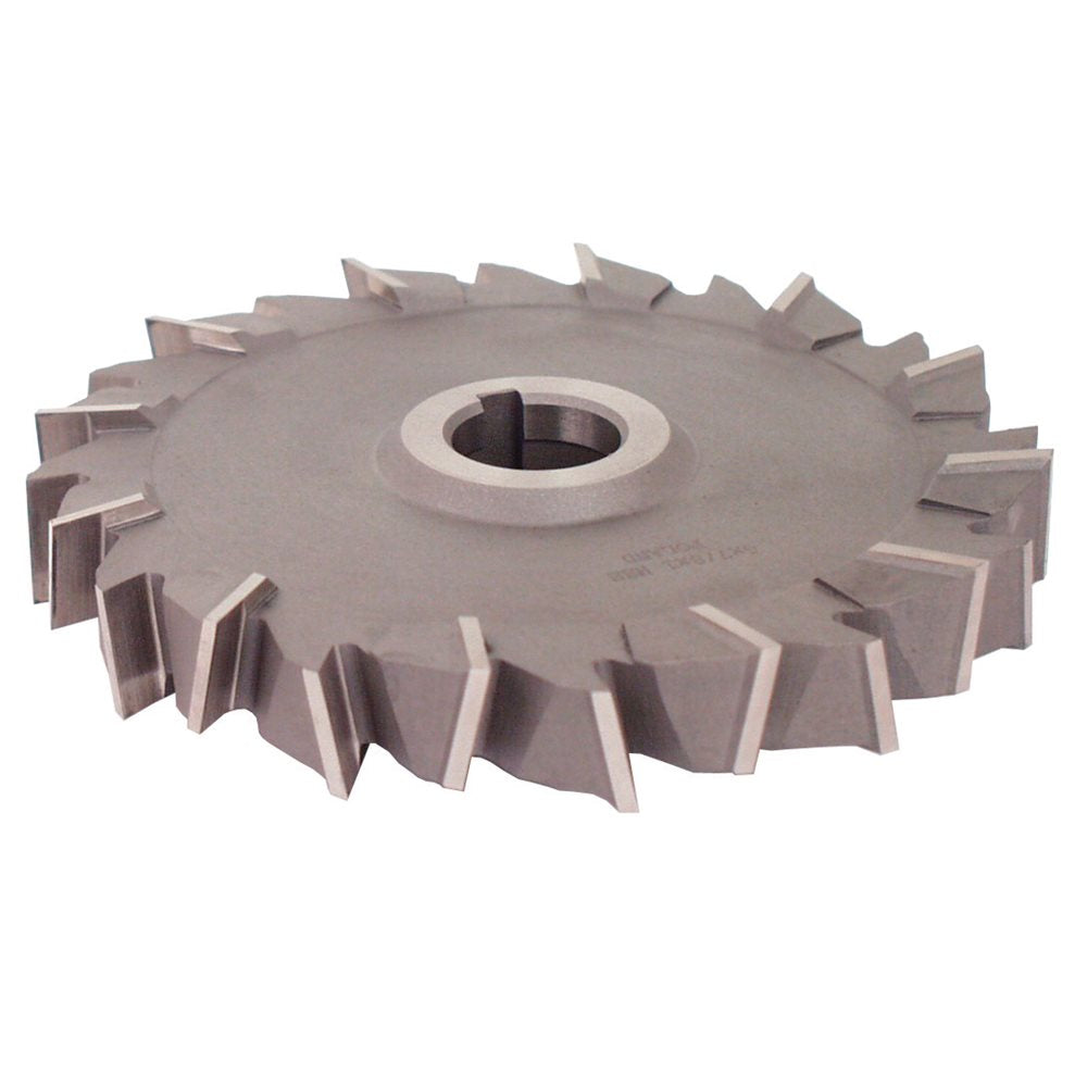 10" x 1/4" x 1-1/2" HSS Side Milling Cutter - Staggered Tooth