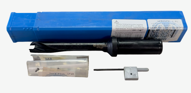 Allied Machine 14 Series Gen3sys Indexable Spade Drill Holder 5xD 3/4" Flanged Shank USA